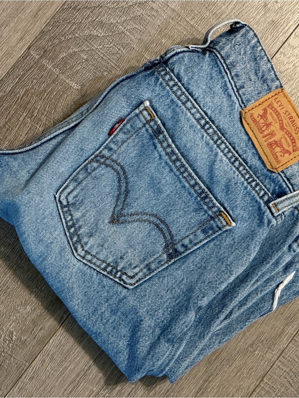 Levi's Light Blue Women's Straight Leg Jeans